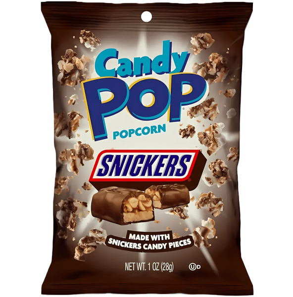 Cookie & Candy Pop - Snickers Popcorn 28g